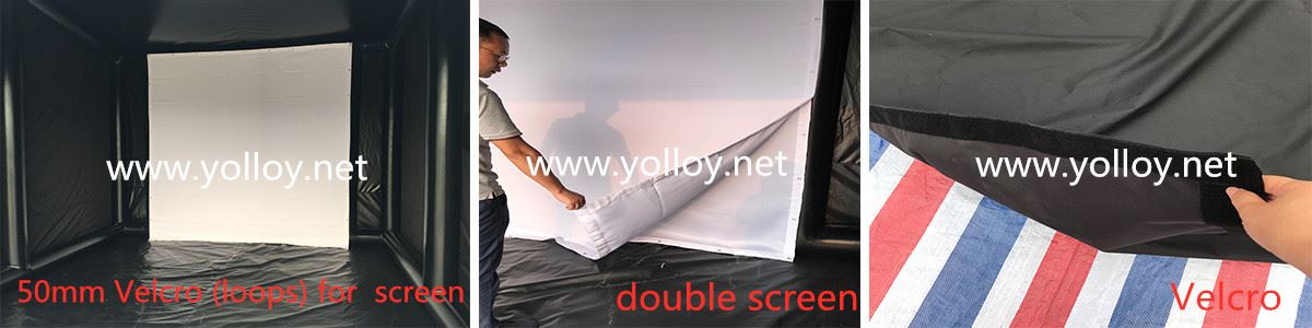 Detailed Images of Inflatable Golf Tent