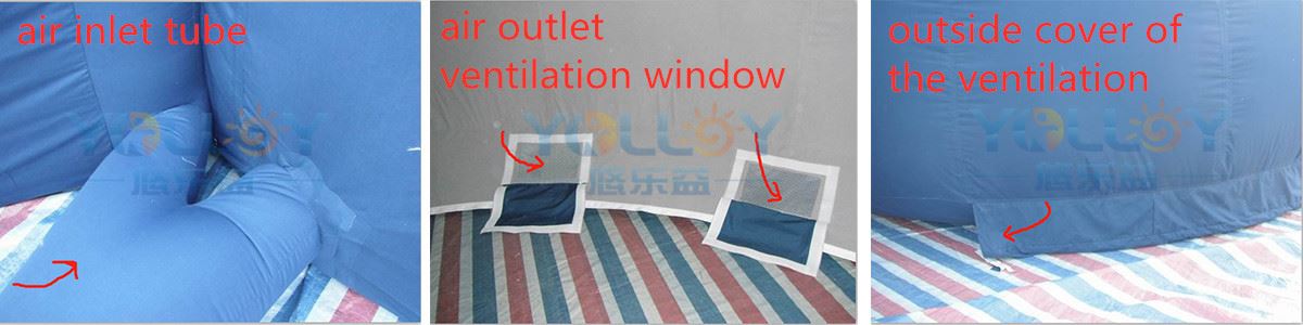air inlet ventilation