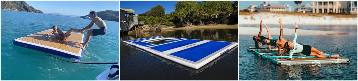 inflatable dock