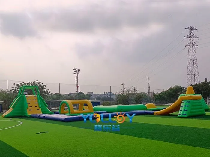 Commercial Aqua Inflatable Water Park Playground